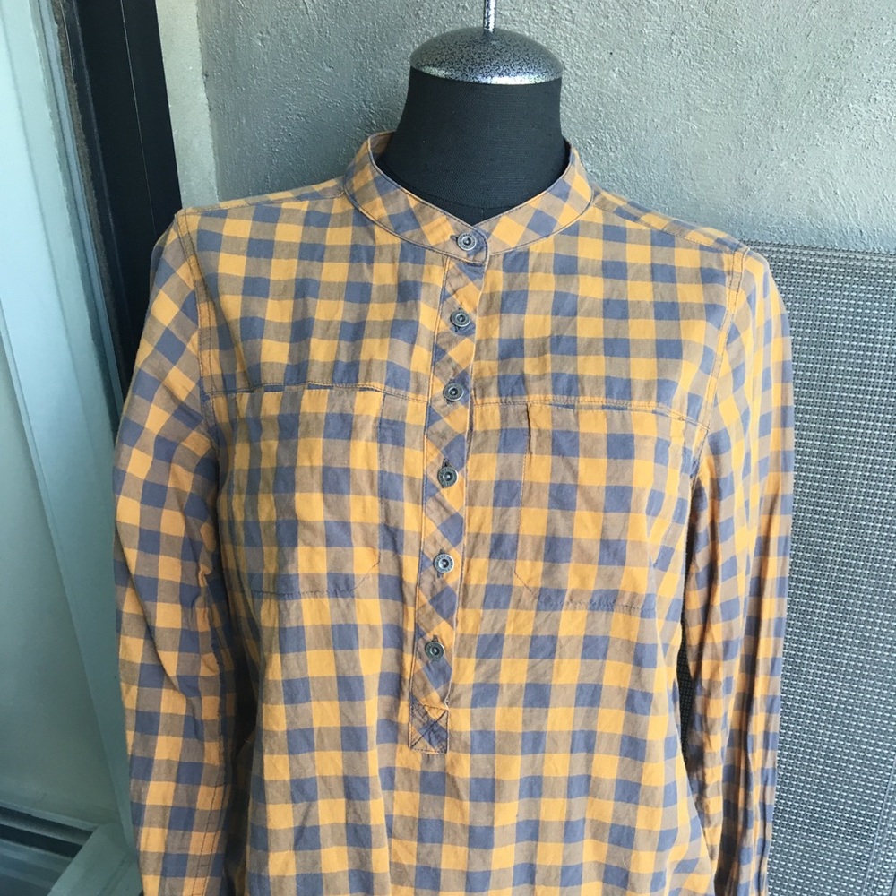 Roots gingham shirt